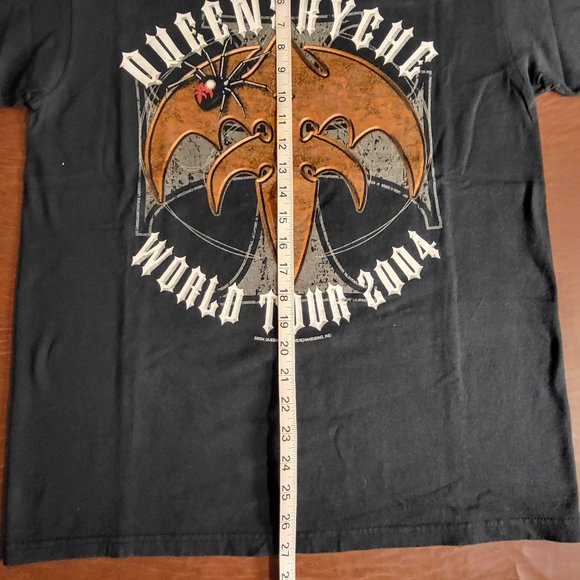 Vintage Queensryche "The Art of Live" World Tour 2004 Double Sided Concert T Shi - Picture 6 of 6